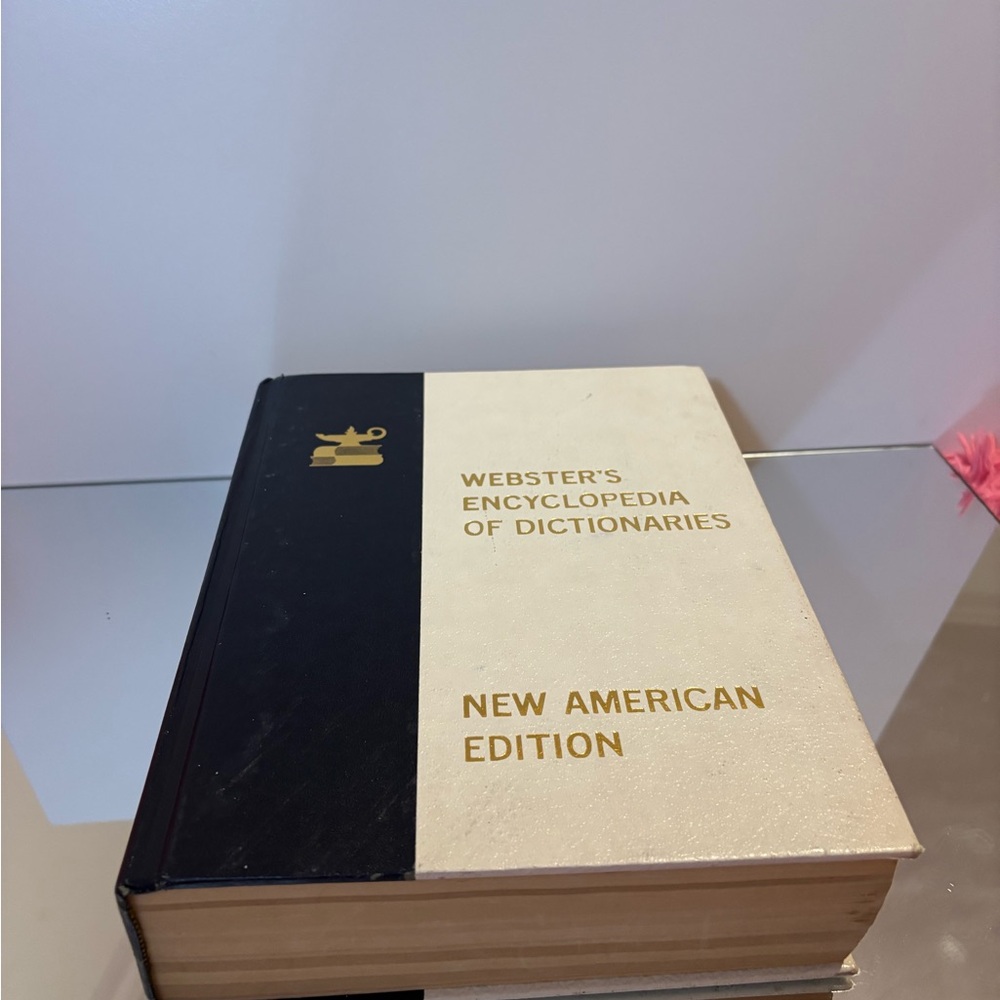 Encyclopedia of Dictionaries - Black and Cream Edition